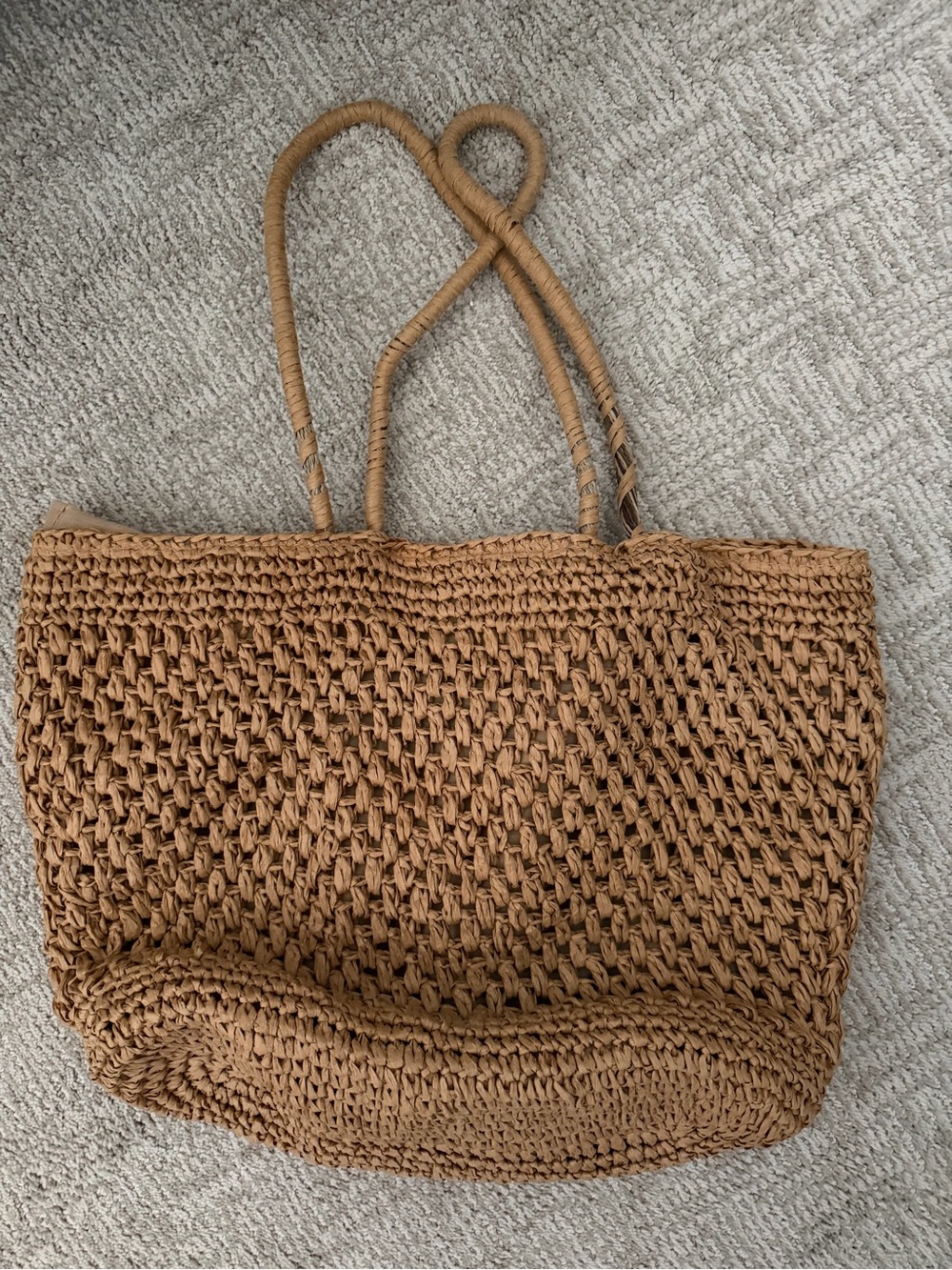 Abercrombie & Fitch Woven Beach Tote